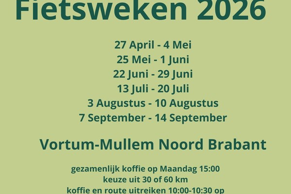 Fietsweken 2026