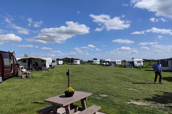 Kampeerplaats met 6 ampere stroom