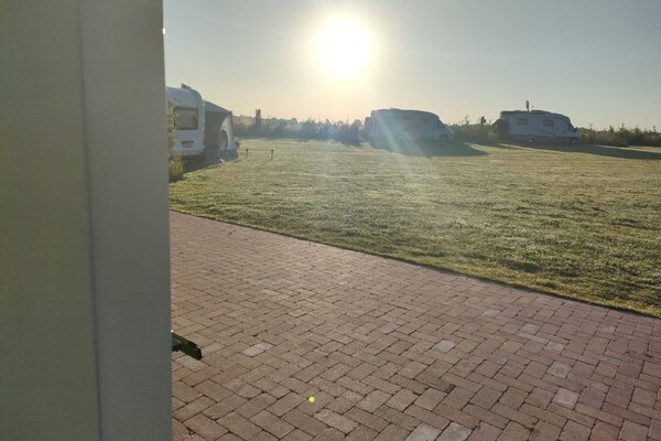 Kampeerplaats met 6 ampere stroom
