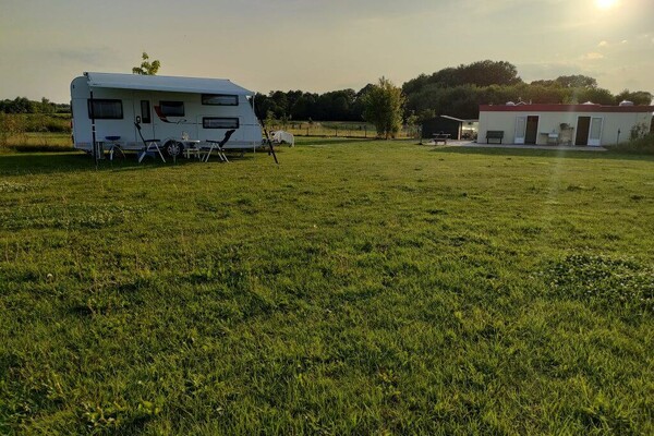 Kampeerplaats met 6 ampere stroom