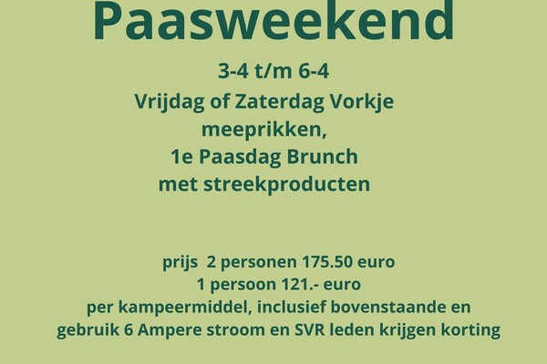 Paasweekend op de Brembroeken