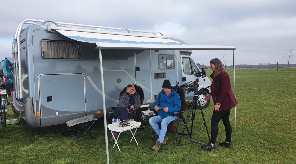 En zo staat Omroep Brabant op de camping van De Brembroeken